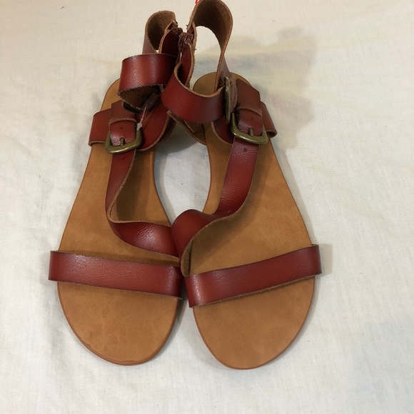 Mossimo Supply Co. Shoes - Mossimo Red/Brown Sandals, NWOT
